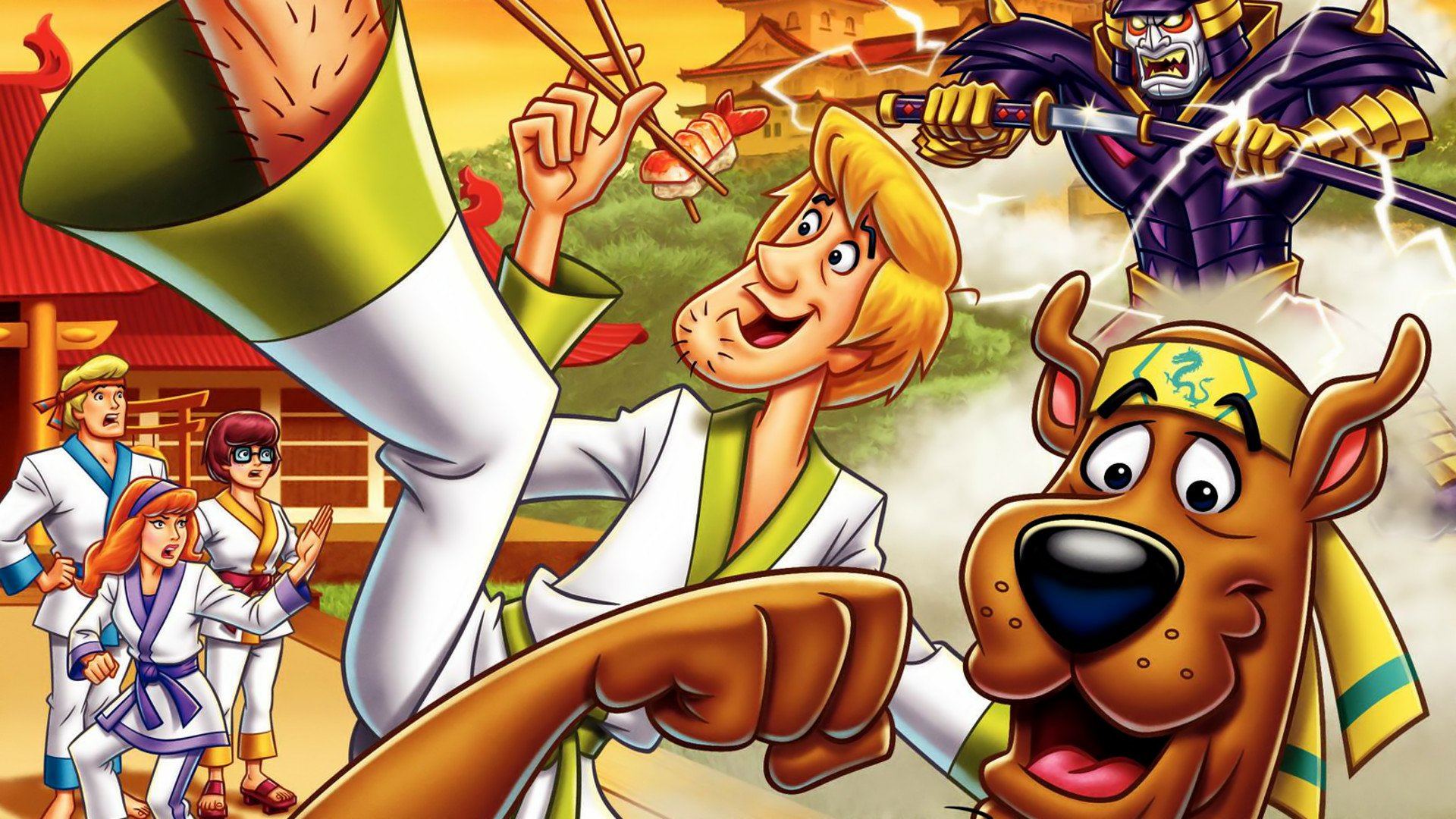 Download Velma Dinkley Fred Jones Daphne Blake Scooby-Doo Shaggy Rogers Movie Scooby-Doo And The Samurai Sword HD Wallpaper