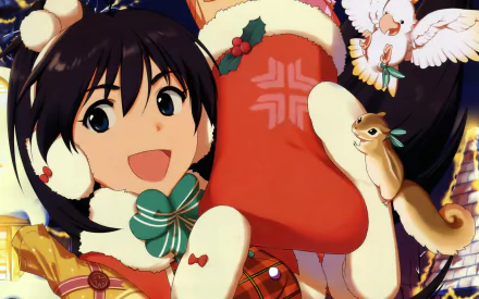 Hibiki Ganaha Anime The iDOLM@STER HD Desktop Wallpaper | Background Image