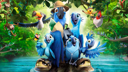 movie Rio 2 HD Desktop Wallpaper | Background Image