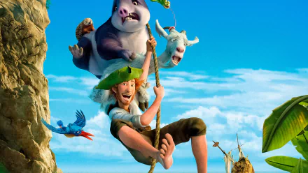 movie Robinson Crusoe: The Wild Life HD Desktop Wallpaper | Background Image