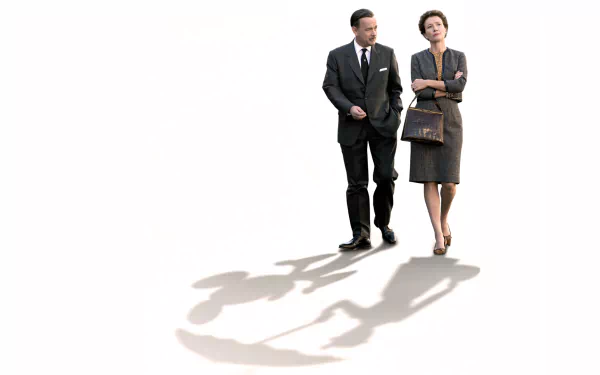 Tom Hanks Emma Thompson movie Saving Mr. Banks HD Desktop Wallpaper | Background Image