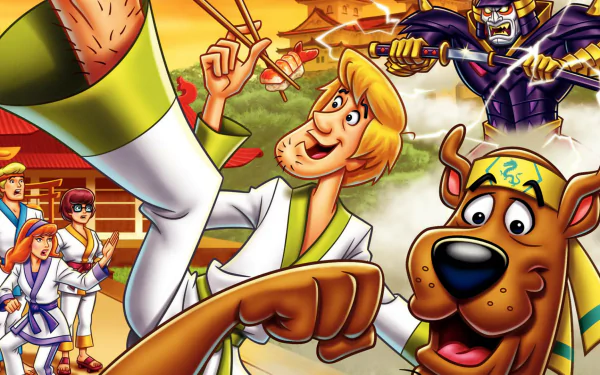 Velma Dinkley Fred Jones Daphne Blake Scooby-Doo Shaggy Rogers movie Scooby-Doo and the Samurai Sword HD Desktop Wallpaper | Background Image