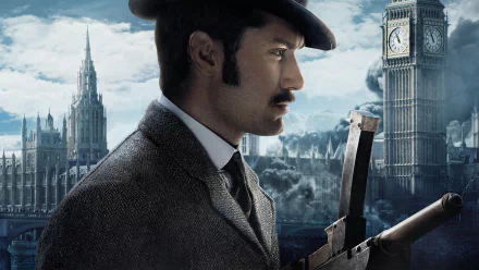 Jude Law movie Sherlock Holmes: A Game of Shadows HD Desktop Wallpaper | Background Image