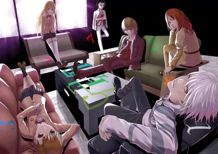 Gunha Sogiita Misaki Shokuhou Shizuri Mugino Mikoto Misaka Teitoku Kakine Accelerator (To Aru Kagaku No Railgun) Anime A Certain Scientific Railgun HD Desktop Wallpaper | Background Image