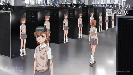 Sisters (Toaru Majutsu no Index) Anime A Certain Scientific Railgun HD Desktop Wallpaper | Background Image