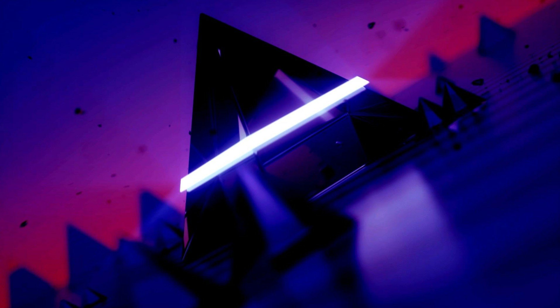 Abstract Triangle Wallpaper