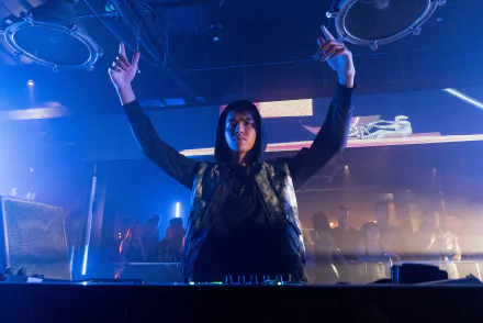 HD desktop wallpaper featuring Kris Wu from the movie xXx: Return of Xander Cage showcasing him performing in a vibrant club scene.