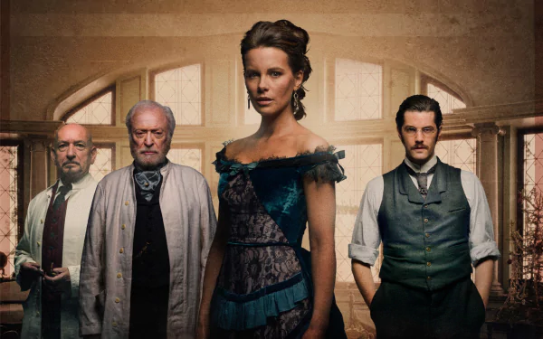 Michael Caine Jim Sturgess Ben Kingsley Kate Beckinsale movie Stonehearst Asylum HD Desktop Wallpaper | Background Image