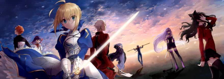Anime Fate/Stay Night: Unlimited Blade Works HD Desktop Wallpaper | Background Image