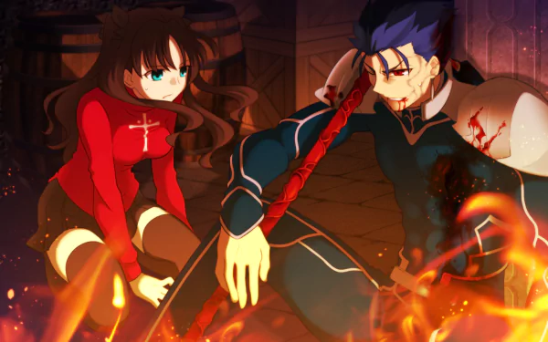 Anime Fate/Stay Night: Unlimited Blade Works HD Desktop Wallpaper | Background Image