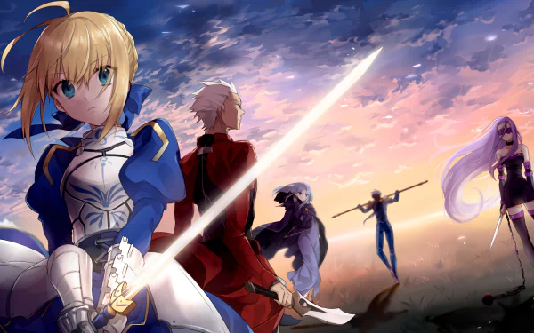 Anime Fate/Stay Night: Unlimited Blade Works HD Desktop Wallpaper | Background Image
