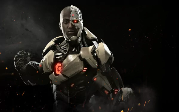 Cyborg (DC Comics) video game Injustice 2 HD Desktop Wallpaper | Background Image