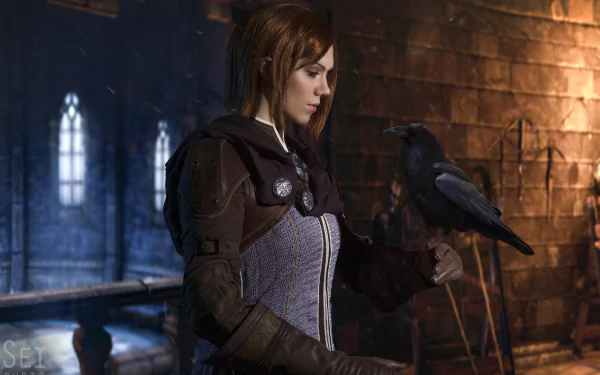 Leliana (Dragon Age) Dragon Age: Inquisition woman cosplay HD Desktop Wallpaper | Background Image