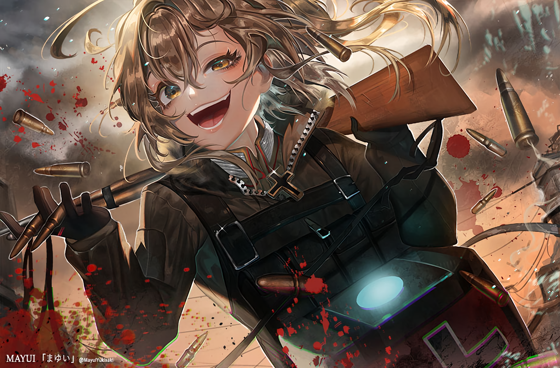 Youjo Senki HD Wallpaper by Mayui Yukisaki