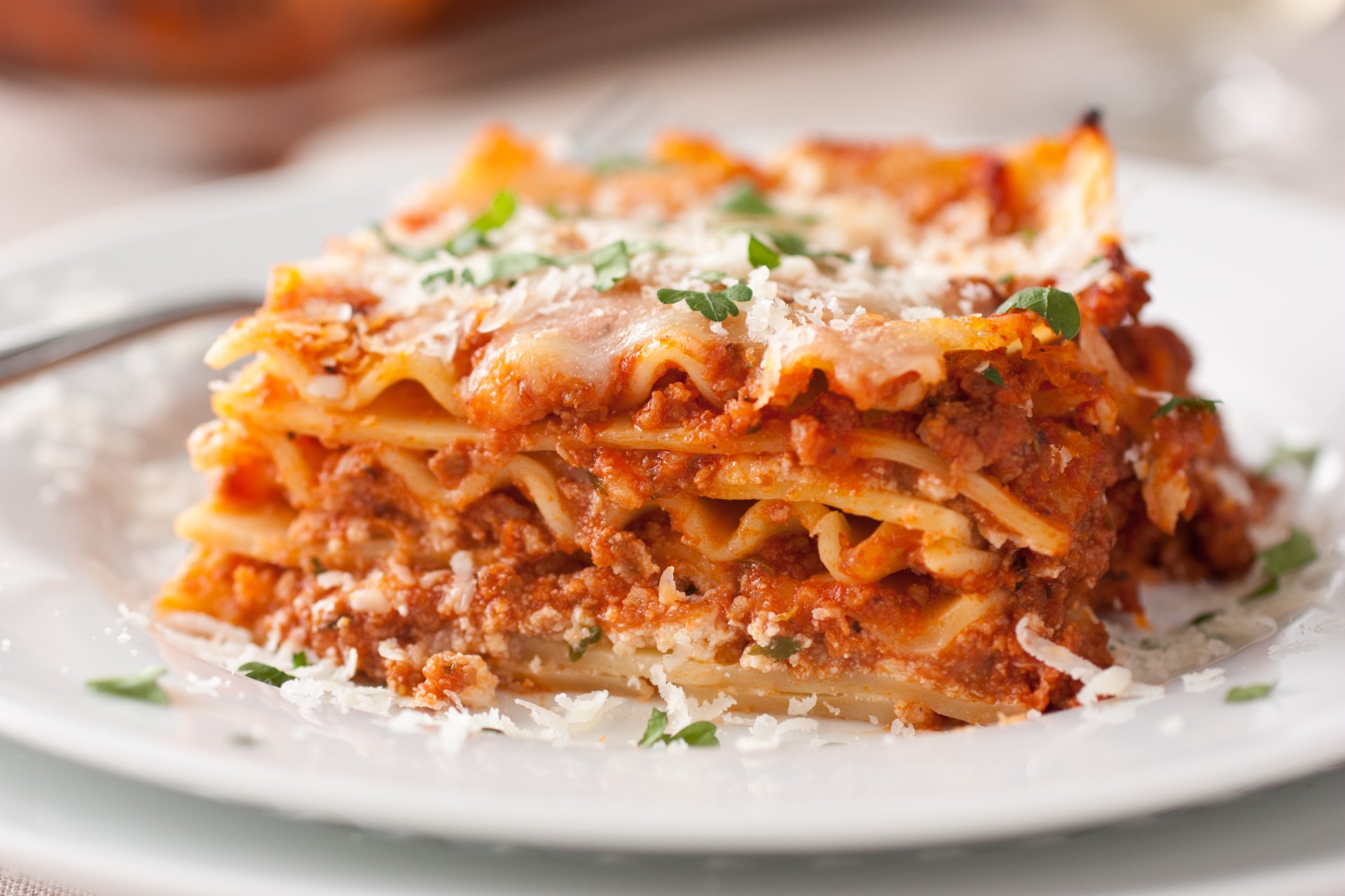Download Food Lasagna 4k Ultra HD Wallpaper