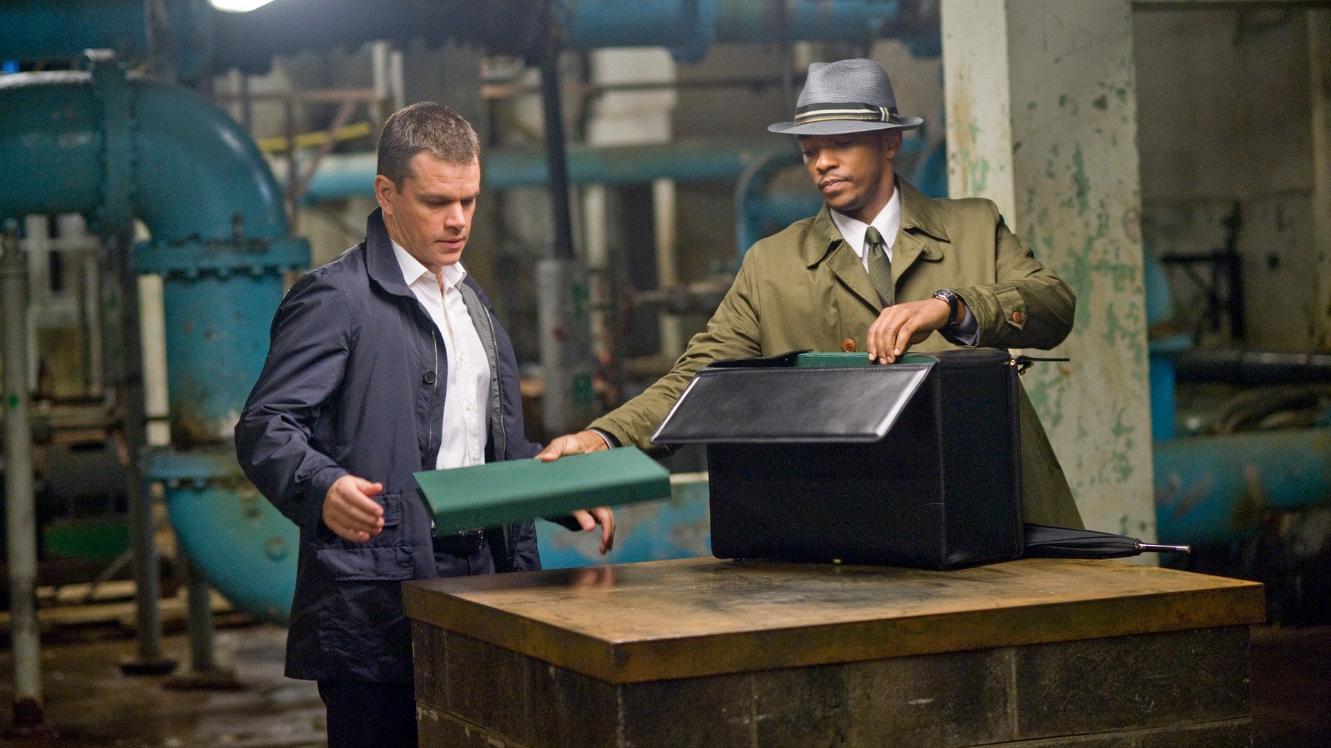 Download Anthony Mackie Matt Damon Movie The Adjustment Bureau HD Wallpaper
