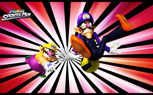video game Mario Sports Mix HD Desktop Wallpaper | Background Image