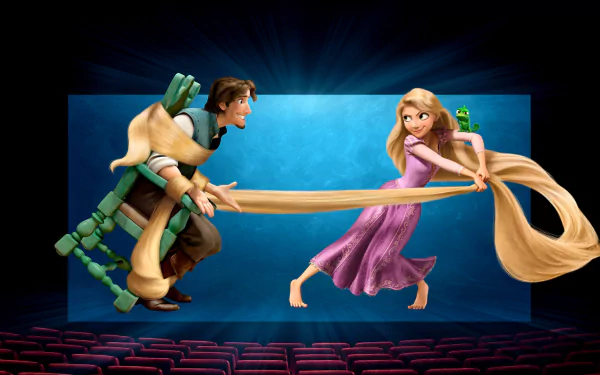 Rapunzel Flynn Rider movie Tangled HD Desktop Wallpaper | Background Image