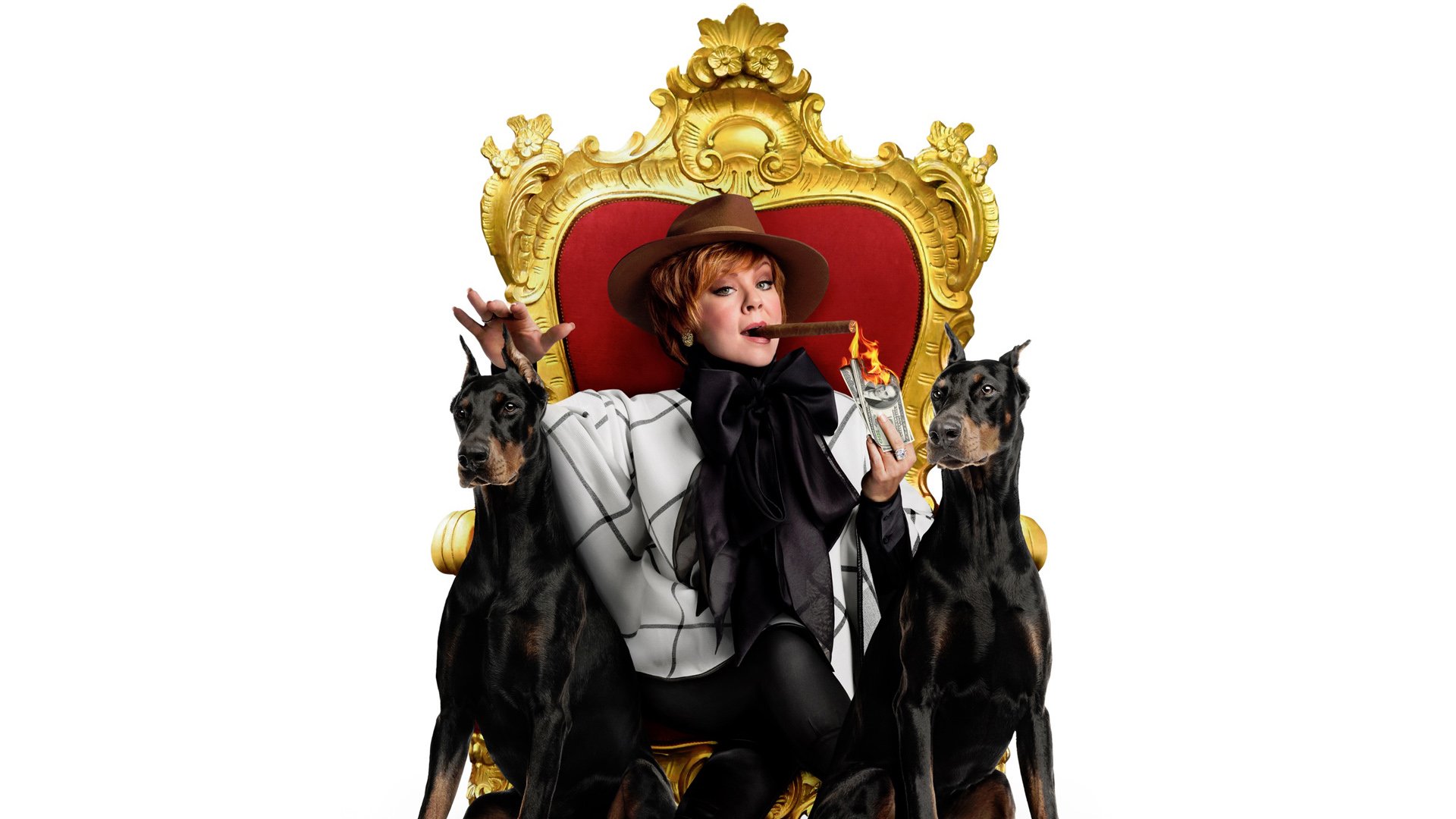 Download Melissa McCarthy Doberman Pinscher Movie The Boss HD Wallpaper