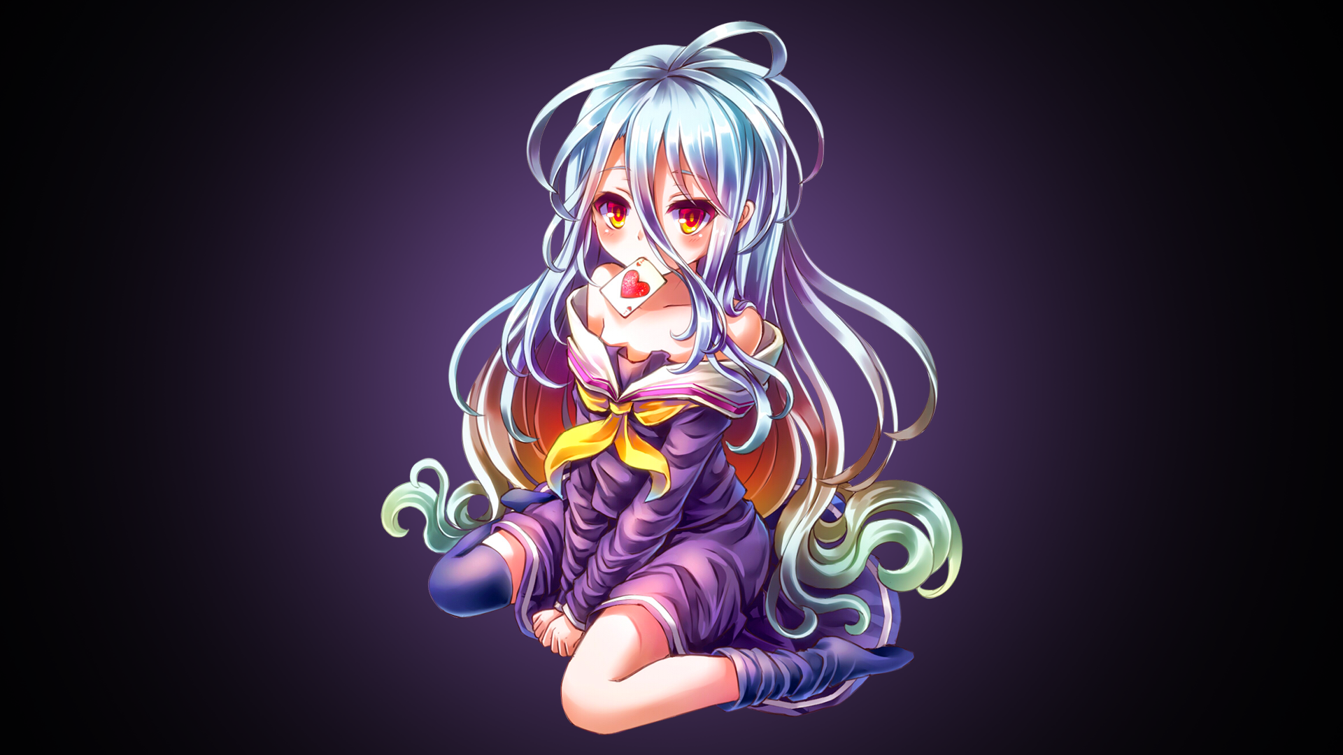 Download Shiro (No Game No Life) Anime No Game No Life HD Wallpaper
