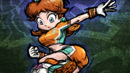 Princess Daisy video game super mario strikers HD Desktop Wallpaper | Background Image