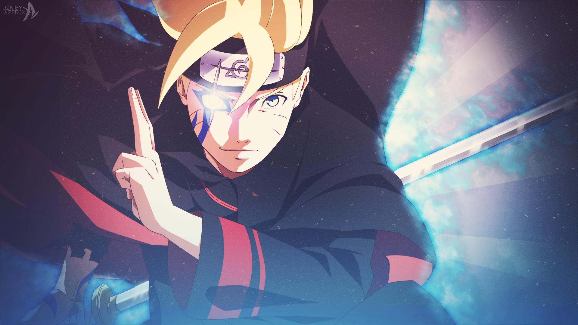 Wallpaper Naruto Vs Sasuke 3d