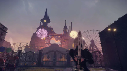 video game NieR: Automata HD Desktop Wallpaper | Background Image