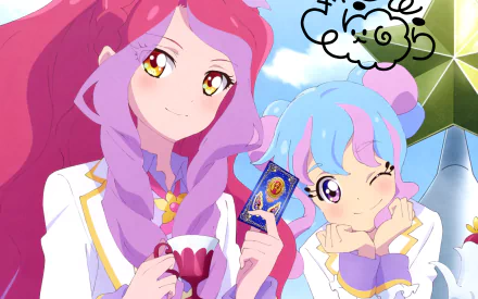 Anime Aikatsu Stars! HD Desktop Wallpaper | Background Image