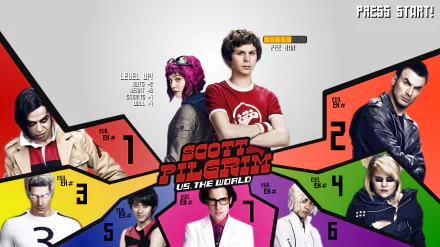 movie Scott Pilgrim vs. the World HD Desktop Wallpaper | Background Image