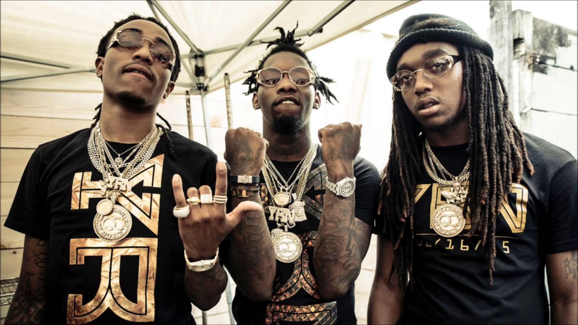 Migos HD Wallpaper – Hip-Hop Trio Style