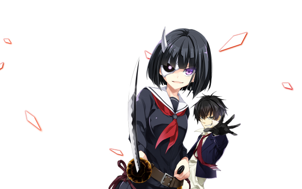 Anime Armed Girl's Machiavellism Rin Onigawara Fudou Nomura HD Wallpaper | Background Image