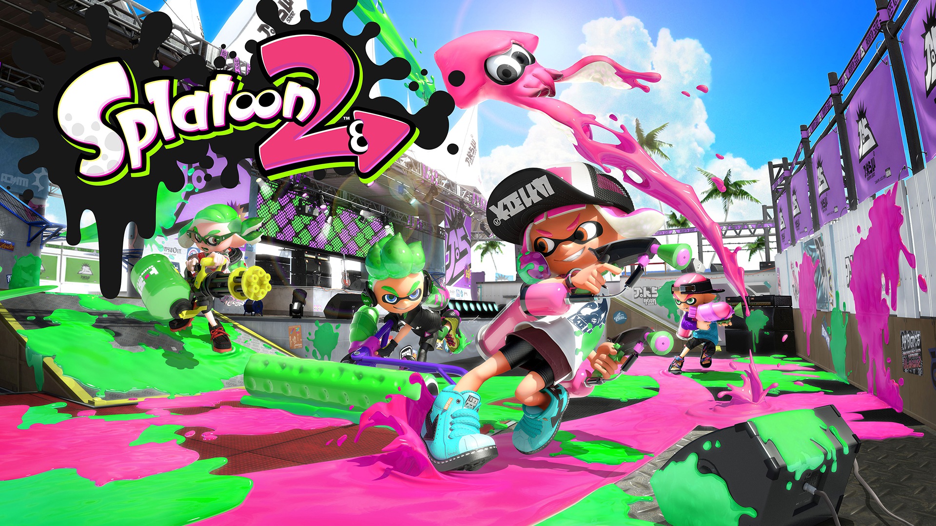 Video Game Splatoon 2 HD Wallpaper | Background Image