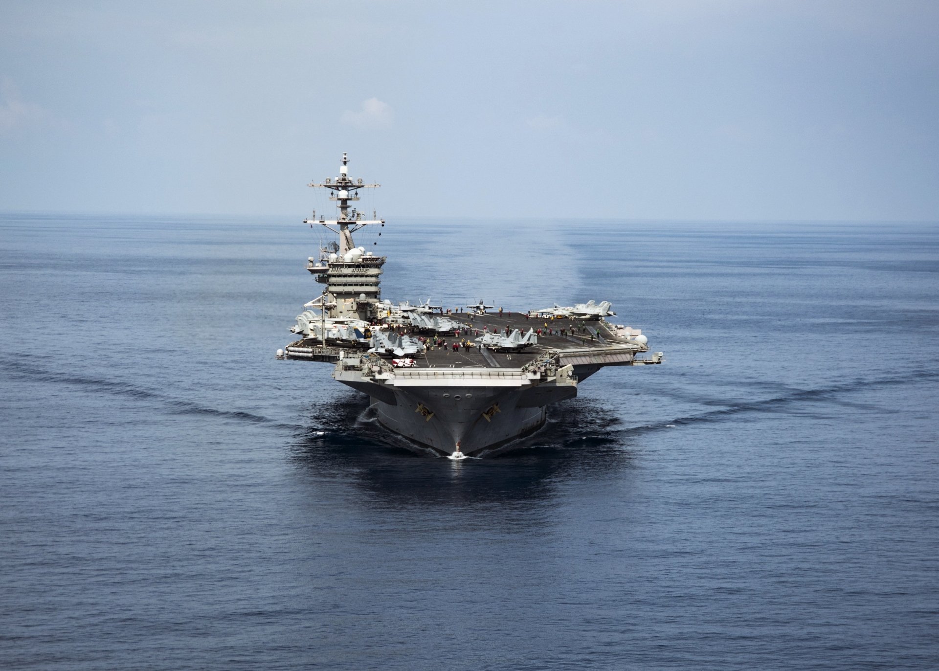 Download Aircraft Carrier Warship Military USS Carl Vinson (CVN-70) HD Wallpaper