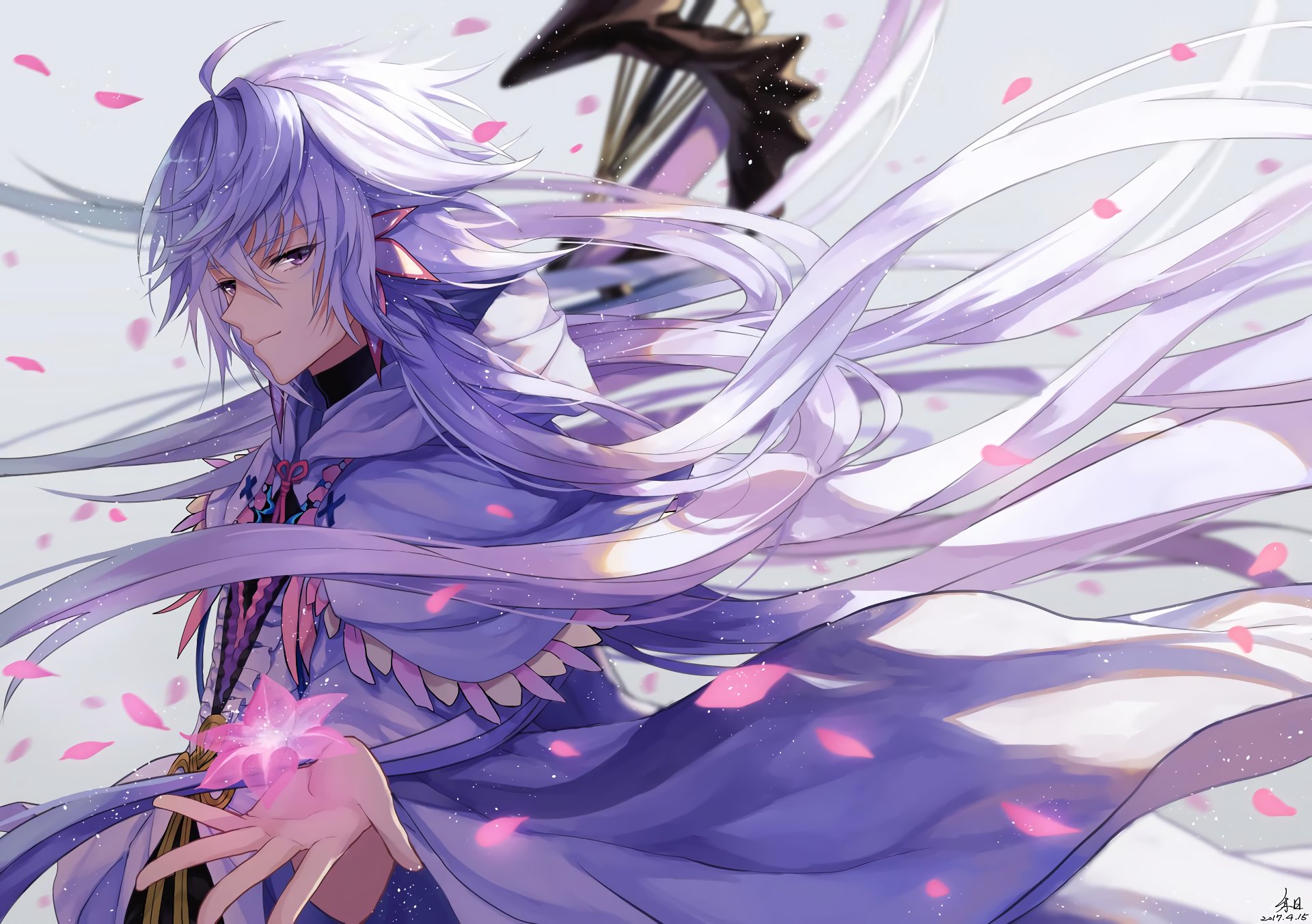 Download Merlin Fate Series Anime Fategrand Order Hd Wallpaper 0452