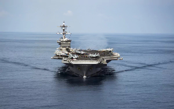 aircraft carrier warship military USS Carl Vinson (CVN-70) HD Desktop Wallpaper | Background Image