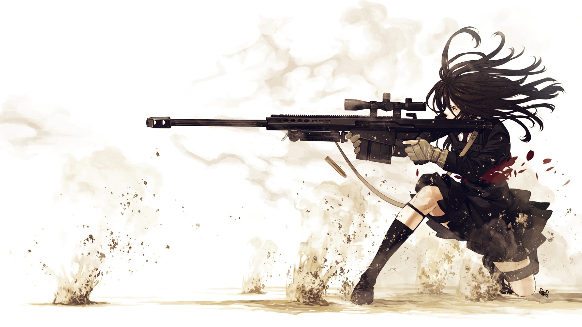 Anime Soldier Desktop Wallpaper