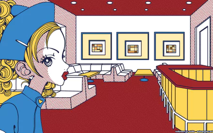 Anime Neighborhood Story HD Desktop Wallpaper | Background Image