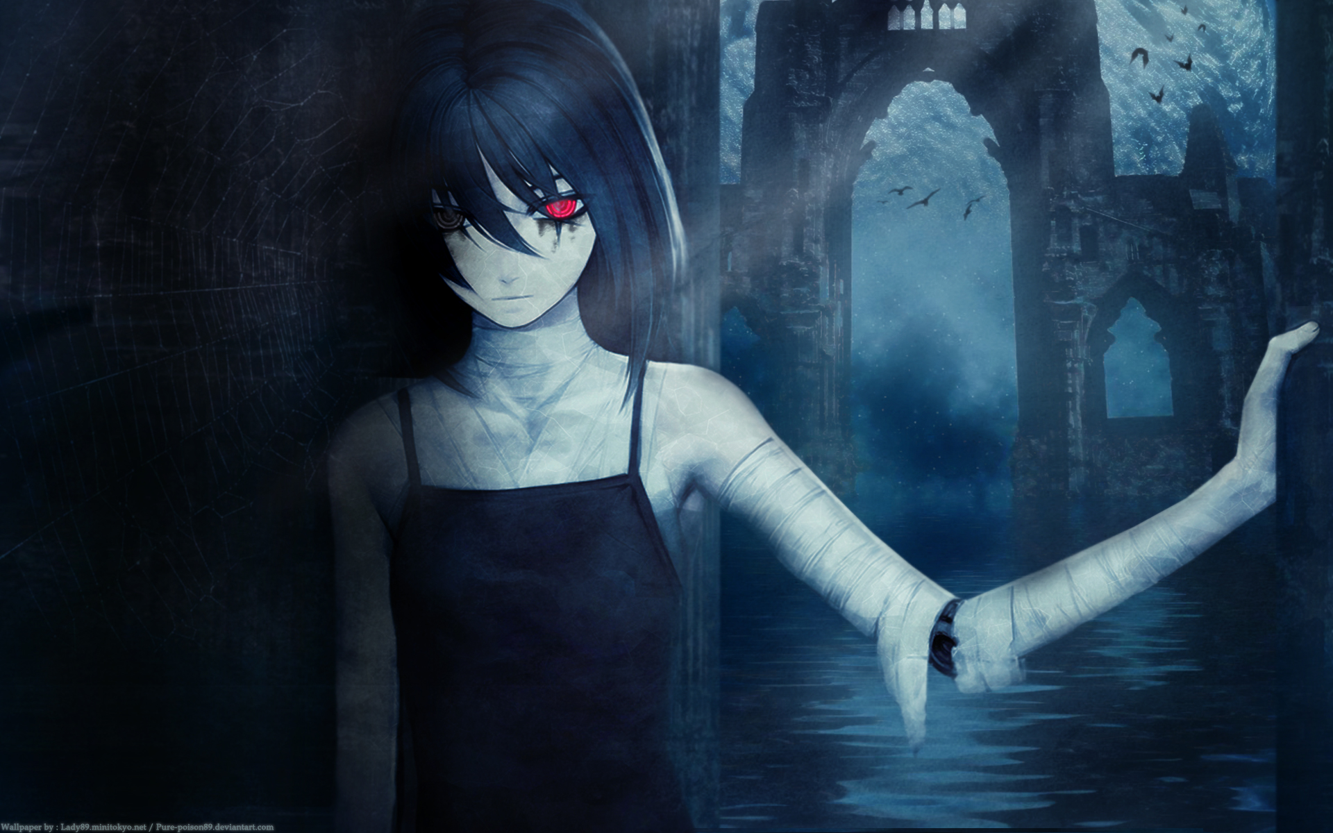 Dark Anime Wallpaper ALONE HD by n3m0sa55 on DeviantArt