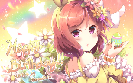 Maki Nishikino Anime Love Live! HD Desktop Wallpaper | Background Image