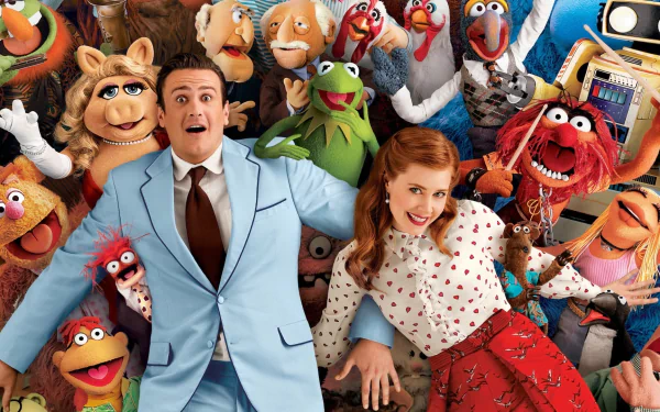 Amy Adams Jason Segel movie The Muppets (TV Show) HD Desktop Wallpaper | Background Image
