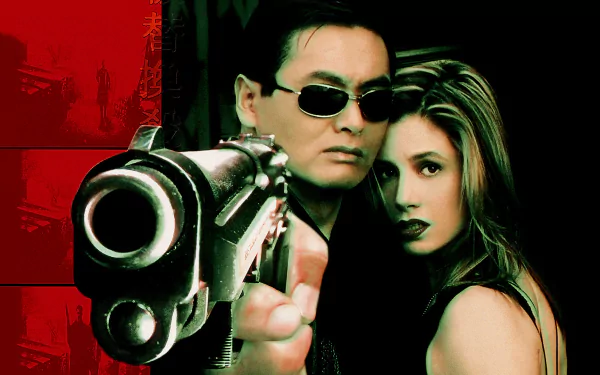 Mira Sorvino Chow Yun-Fat movie The Replacement Killers HD Desktop Wallpaper | Background Image