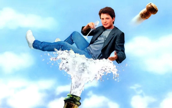 Michael J. Fox movie The Secret of My Success HD Desktop Wallpaper | Background Image