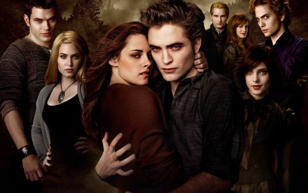 Movie The Twilight Saga: New Moon Bella Swan Kristen Stewart Edward Cullen Robert Pattinson HD Wallpaper | Background Image