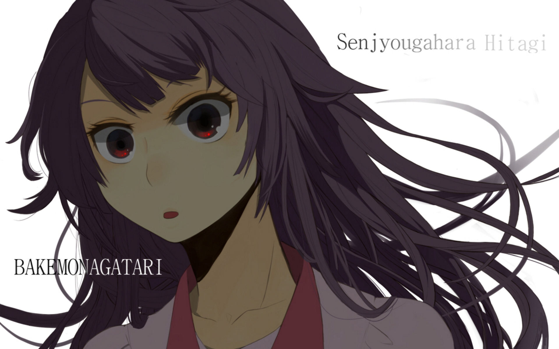 Download Hitagi Senjōgahara Anime Monogatari (series) Hd Wallpaper