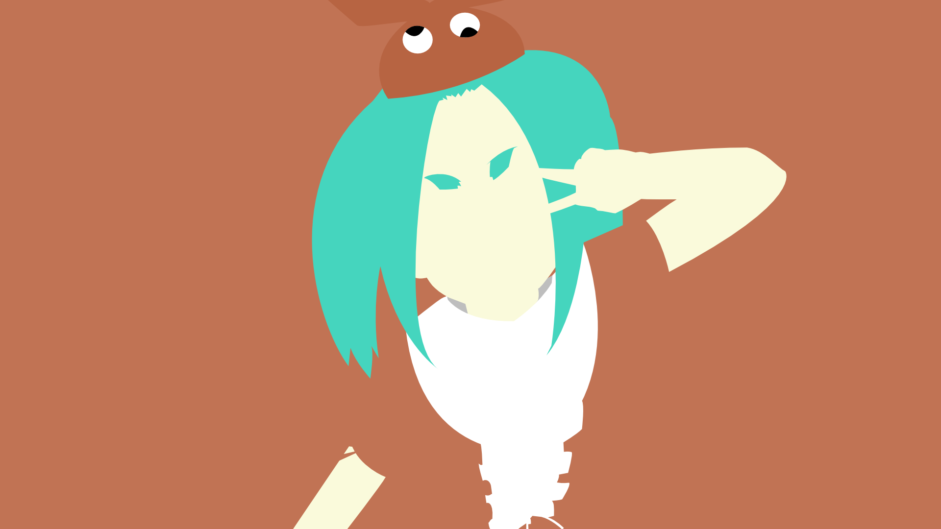 Download Yotsugi Ononoki Anime Monogatari (Series) HD Wallpaper