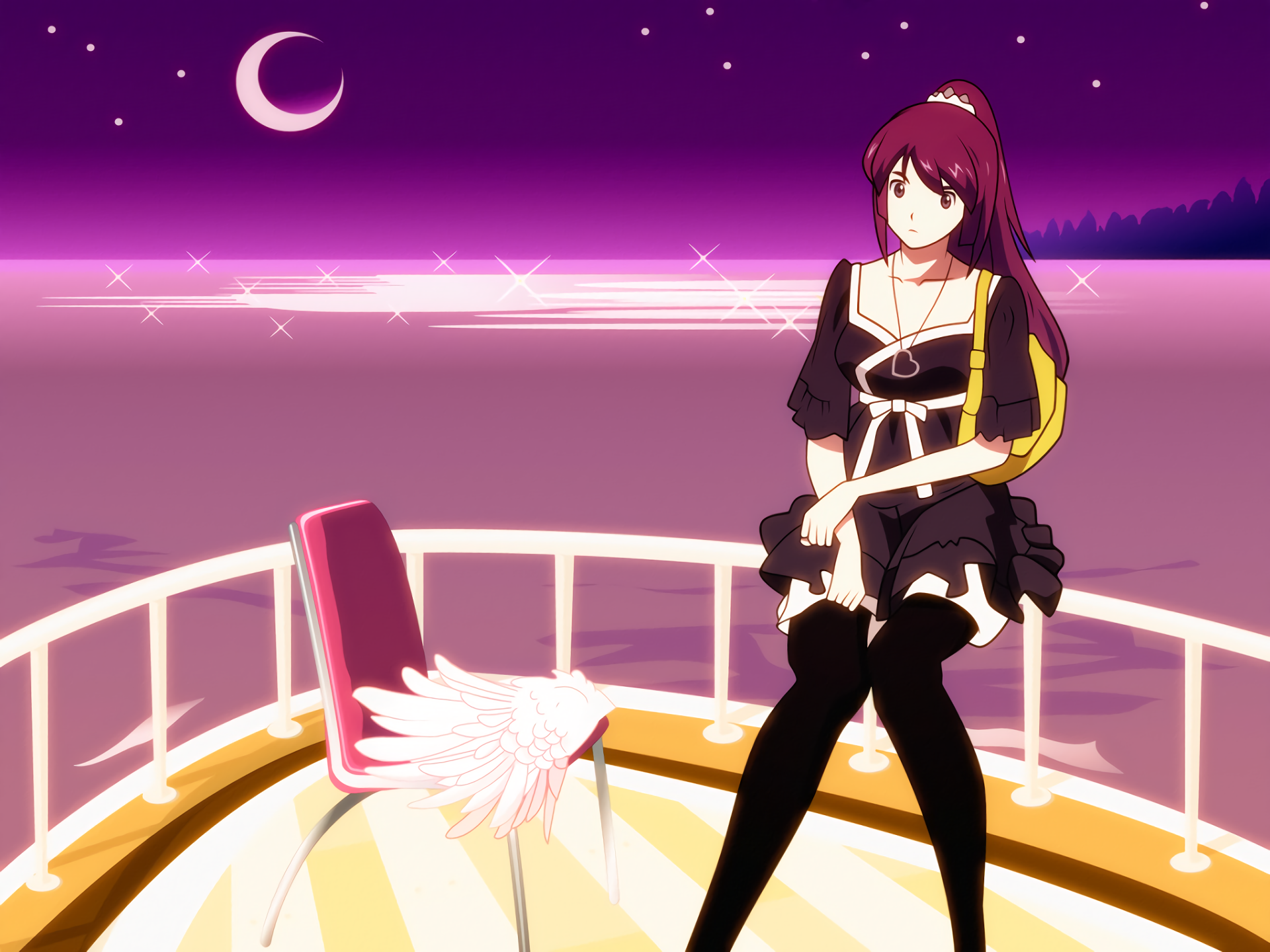 Download Hitagi Senjōgahara Anime Monogatari (Series) HD Wallpaper ...