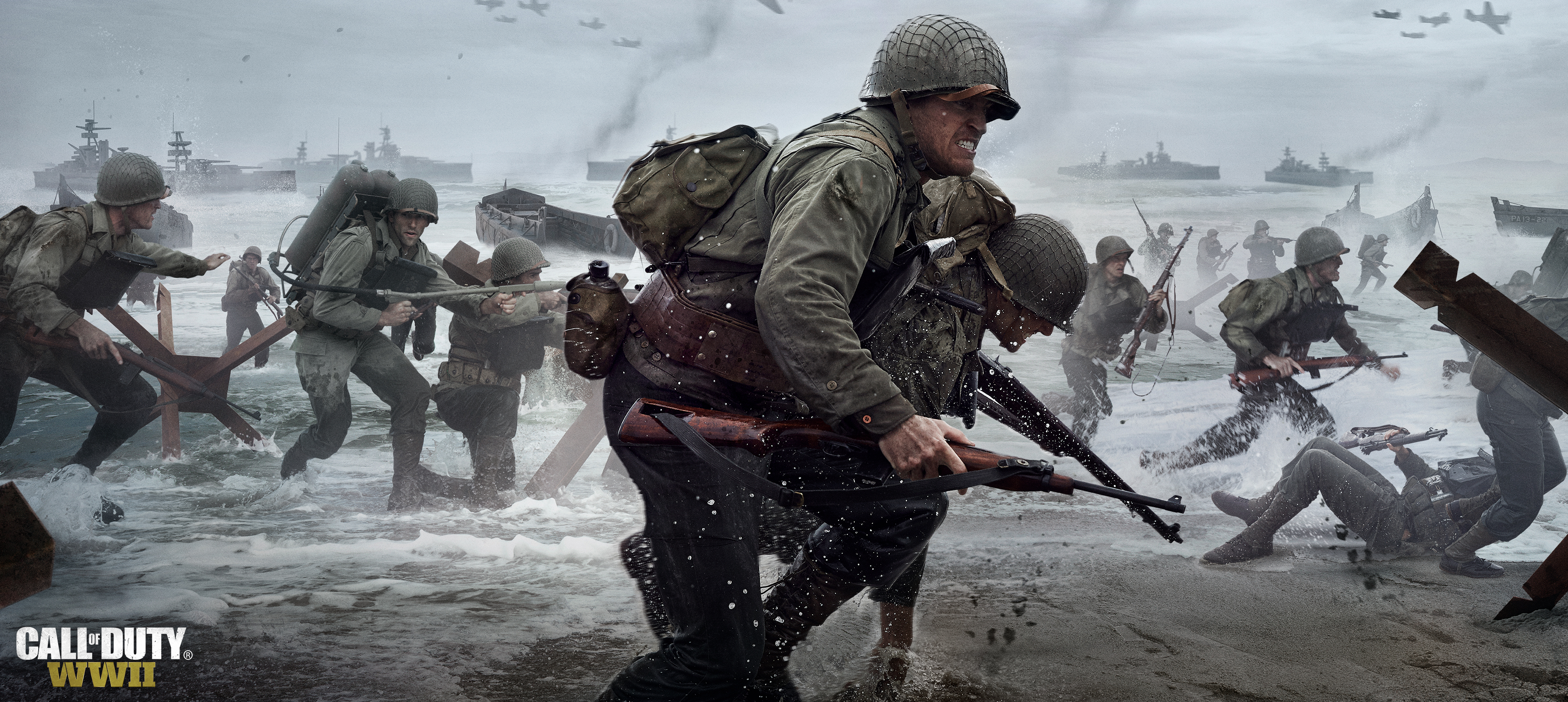 Call Of Duty Wwii Hd Wallpaper Background Image 3452x1546 Id