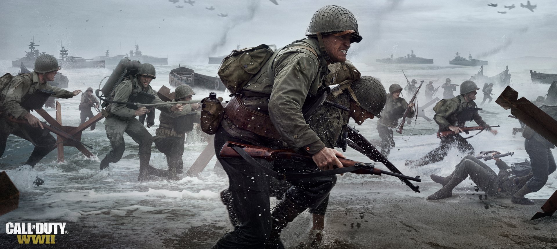 Call of Duty WWII Soldier HD Wallpaper