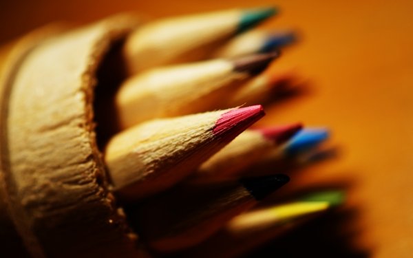 Photography Pencil Close-Up Colors HD Wallpaper | Background Image
