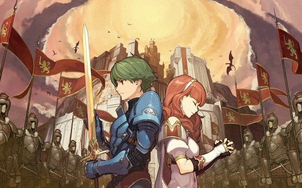 Video Game Fire Emblem Echoes: Shadows of Valentia Alm Celica HD Wallpaper | Background Image